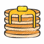 Logo Perusahaan Omoshiroi Pancake Jogja